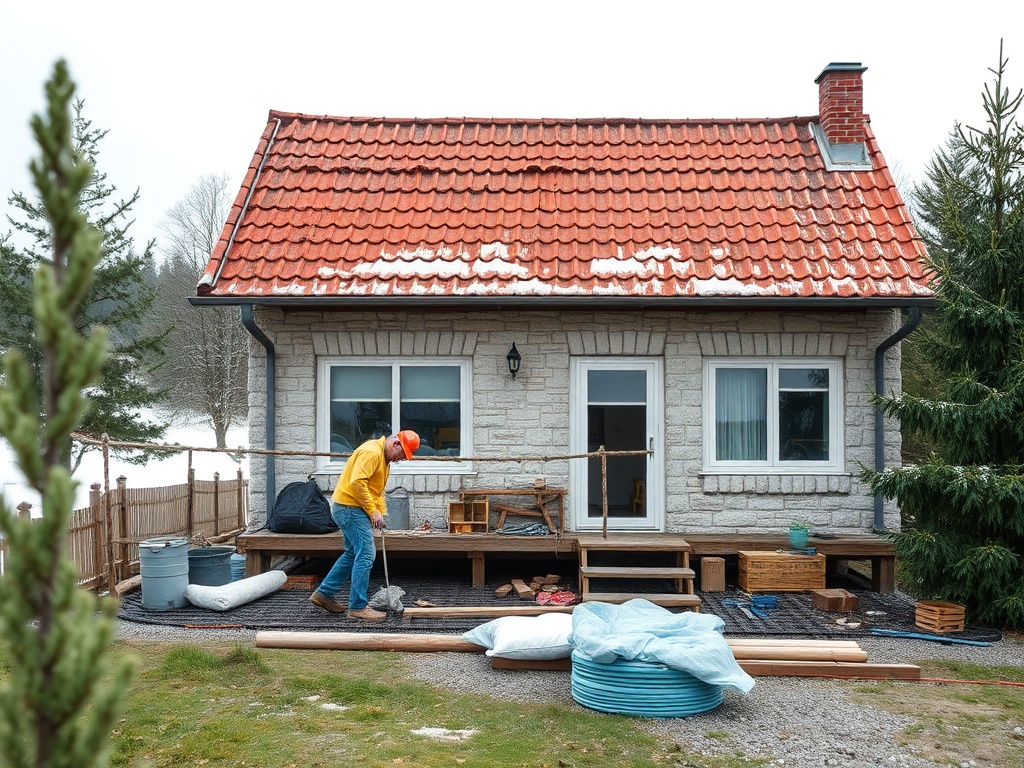 Утепление крыши и кровли для брусового дома