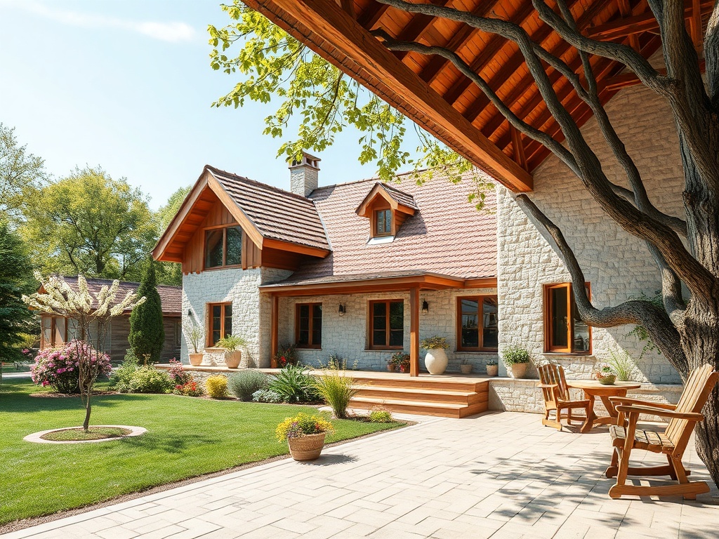 Проекты домов из клееного бруса с балконами и лоджиями